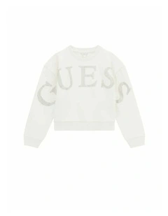 Eco Long Sleeve Active Top in White