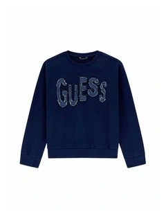 Long Sleeve Active Top in Blue