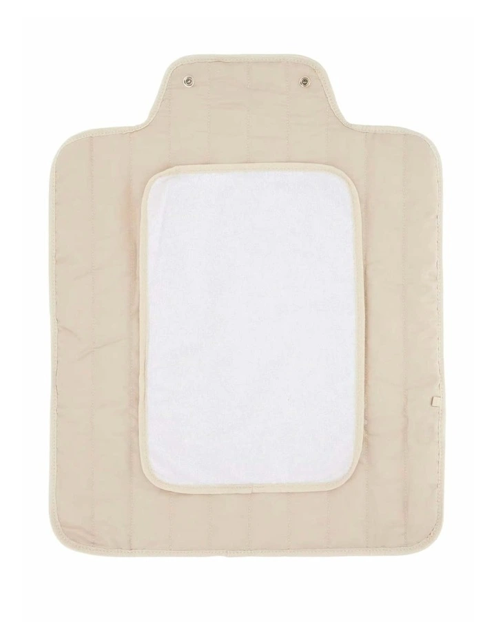 Teddy Bear Newborn Changing Mat in Beige image 4