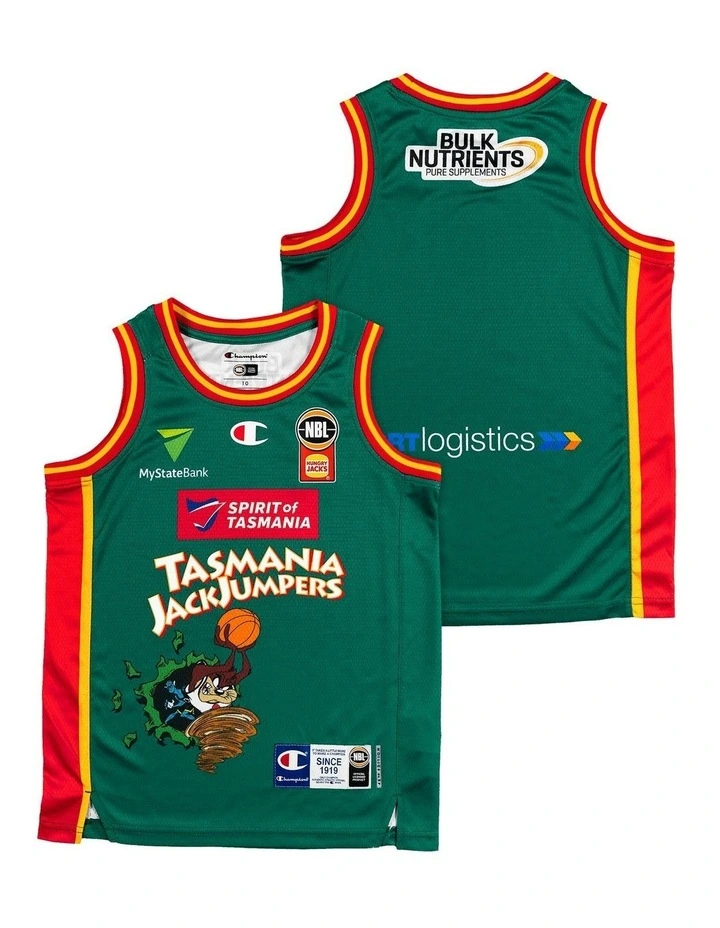 Tasmania JackJumpers 25/26 Youth Space Jam Jersey in Multi image 1