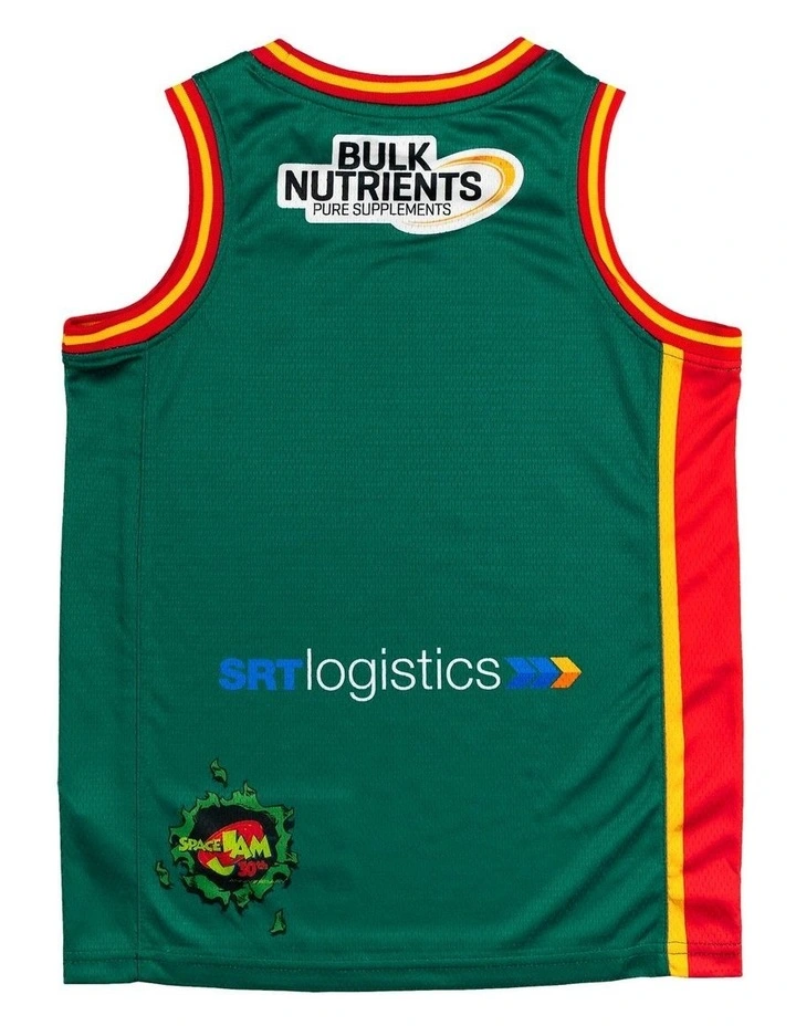 Tasmania JackJumpers 25/26 Youth Space Jam Jersey in Multi image 4