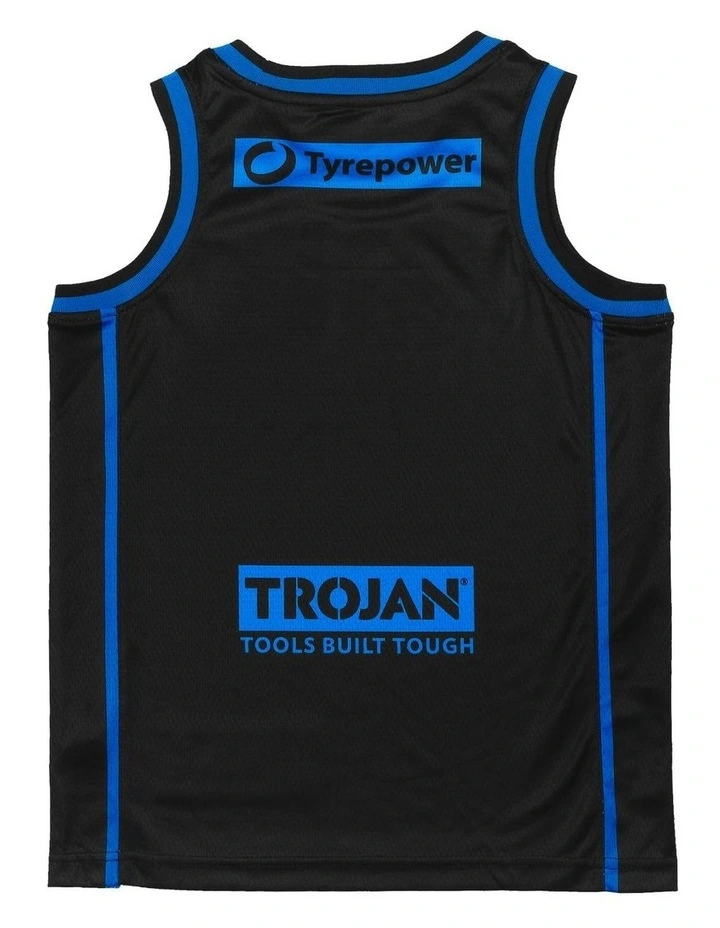 Melbourne United 25/26 Youth HoopsFest Jersey in Blue image 4