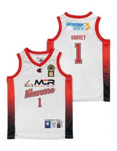 Illawarra Hawks 25/26 Youth HoopsFest Tyler Harvey Jersey Pack of 2 in Grey