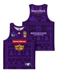Sydney Kings 25/26 Youth Christmas Jersey Pack of 2 in Purple
