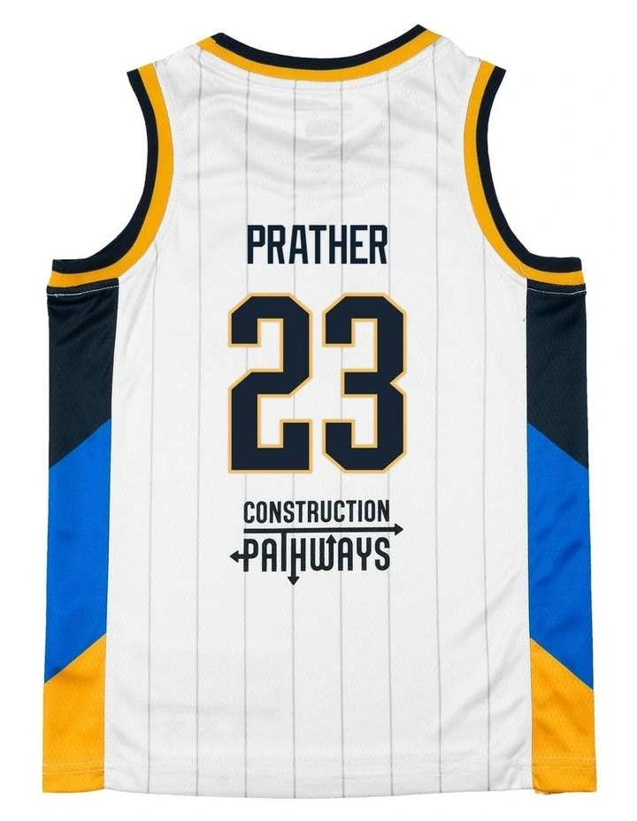 Brisbane Bullets 25/26 Youth HoopsFest Jersey - Casey Prather image 4