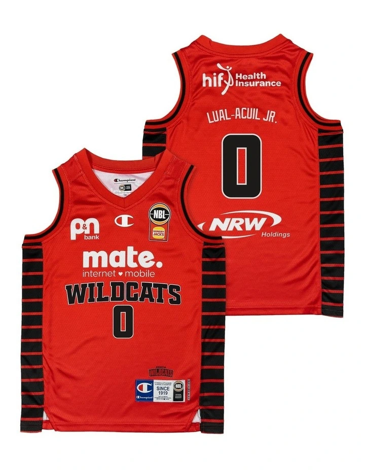 Perth Wildcats 25/26 Youth HoopsFest Jersey - Jo Lual-Acuil image 1