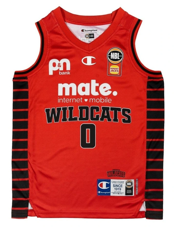 Perth Wildcats 25/26 Youth HoopsFest Jersey - Jo Lual-Acuil image 3