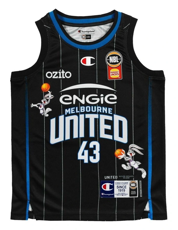 Melbourne United 25/26 Youth Space Jam Jersey in Chris Goulding image 3
