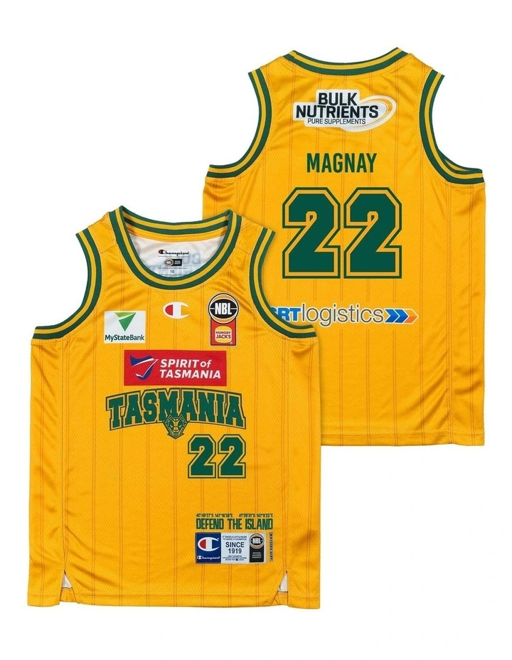 Tasmania JackJumpers 25/26 Youth HoopsFest Jersey - Will Magnay image 1