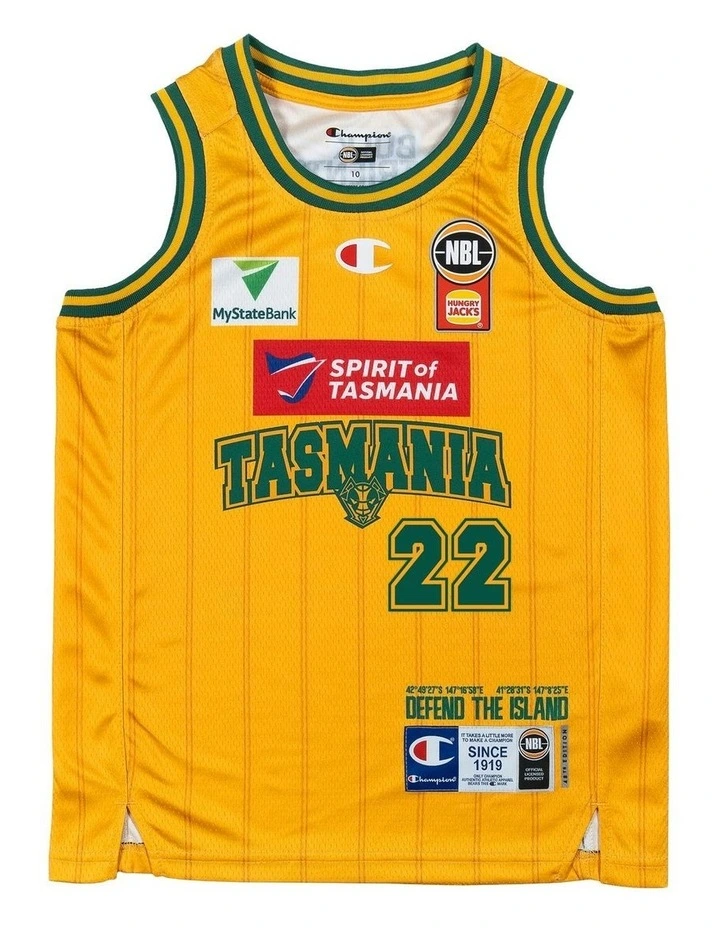 Tasmania JackJumpers 25/26 Youth HoopsFest Jersey - Will Magnay image 3