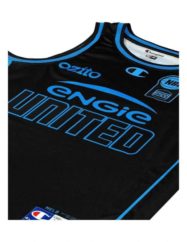 Melbourne United 25/26 Youth HoopsFest Jersey in Tom Wilson image 2