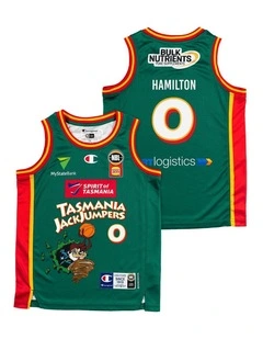 Tasmania JackJumpers 25/26 Youth Space Jam Jersey - Bryce Hamilton