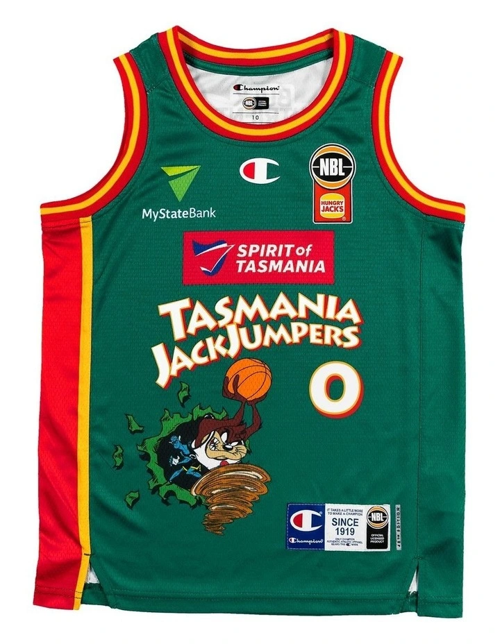 Tasmania JackJumpers 25/26 Youth Space Jam Jersey - Bryce Hamilton image 3