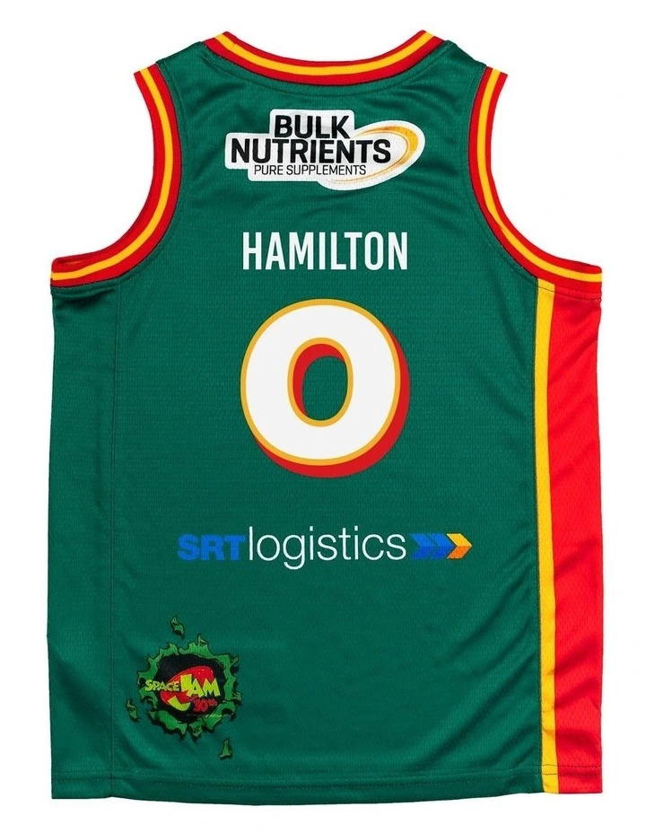 Tasmania JackJumpers 25/26 Youth Space Jam Jersey - Bryce Hamilton image 4