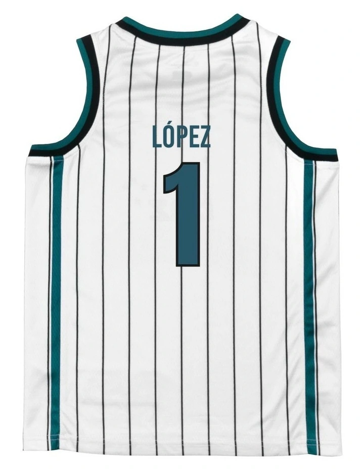 New Zealand Breakers 25/26 Youth HoopsFest Jersey in Karim Lopez image 4