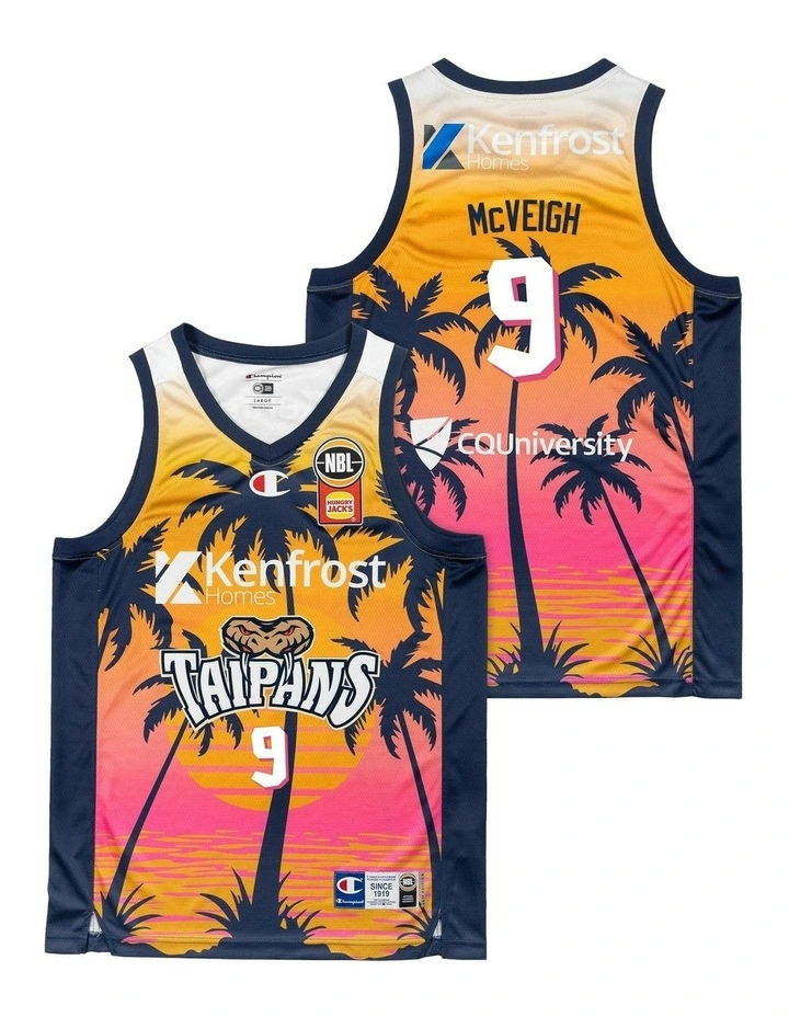 Cairns Taipans 25/26 Youth HoopsFest Jersey - Jack McVeigh image 1