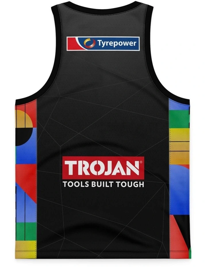 Melbourne United 25/26 Youth Multicultural Jersey in Black image 3