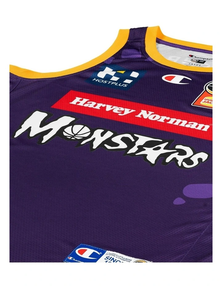 Matthew Dellavedova Sydney Kings 25/26 Youth Space Jam Jersey in Purple image 2