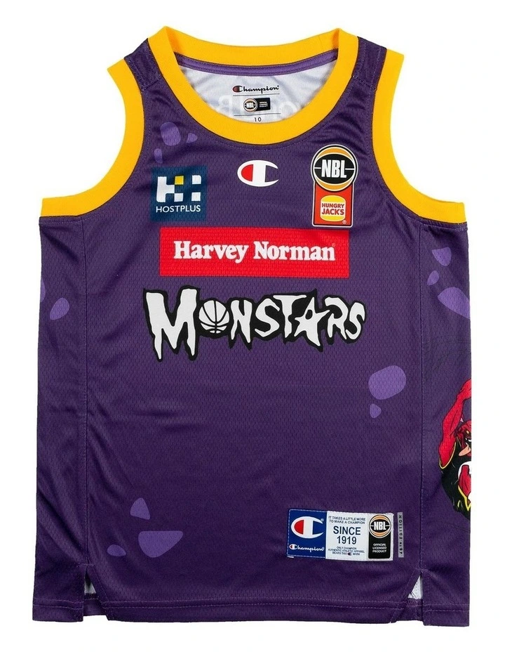 Sydney Kings 25/26 Youth Space Jam Jersey in Purple image 3