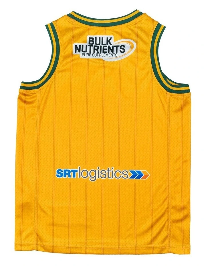 Tasmania JackJumpers 25/26 Youth HoopsFest Jersey in Yellow image 4