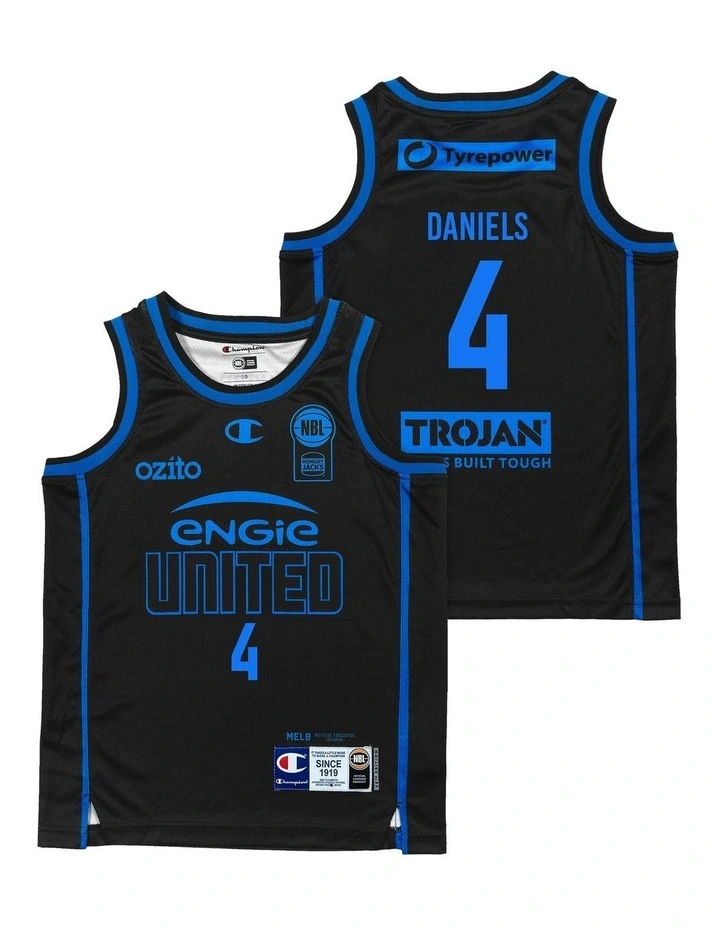 Melbourne United 25/26 Youth HoopsFest Jersey in Dash Daniels image 1