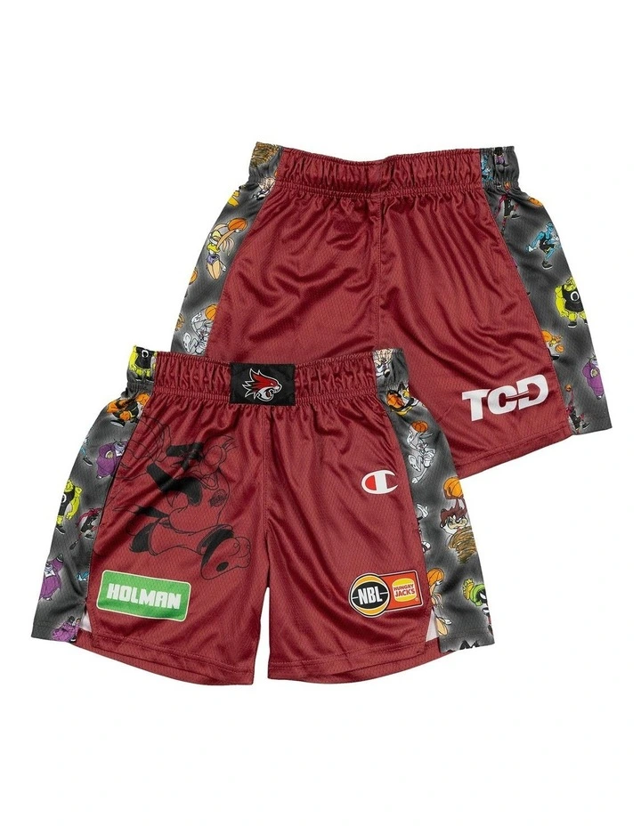 Perth Wildcats 25/26 Youth Space Jam Shorts image 1