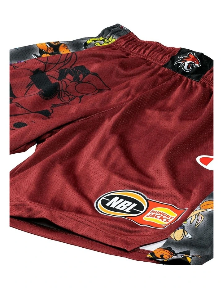 Perth Wildcats 25/26 Youth Space Jam Shorts image 2