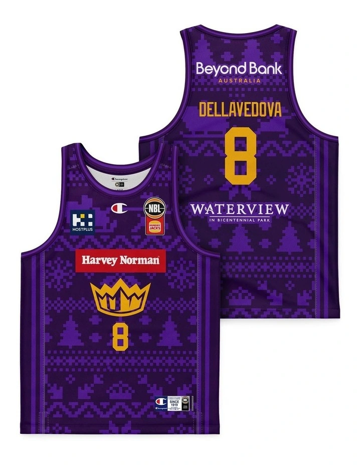Sydney Kings 25/26 Youth Christmas Jersey - Matthew Dellavedova image 1