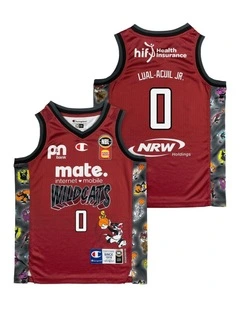 Perth Wildcats 25/26 Youth Space Jam Jersey in Jo Lual-Acuil Jr.