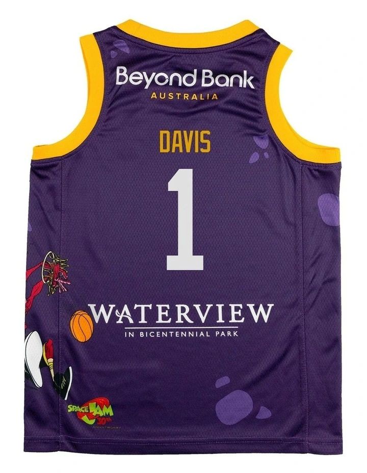 Sydney Kings 25/26 Youth Space Jam Jersey in Kendric Davis image 4