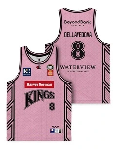 Sydney Kings 25/26 Youth Pink Jersey in Matthew Dellavedova