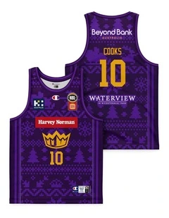 Sydney Kings 25/26 Youth Christmas Jersey in Xavier Cooks