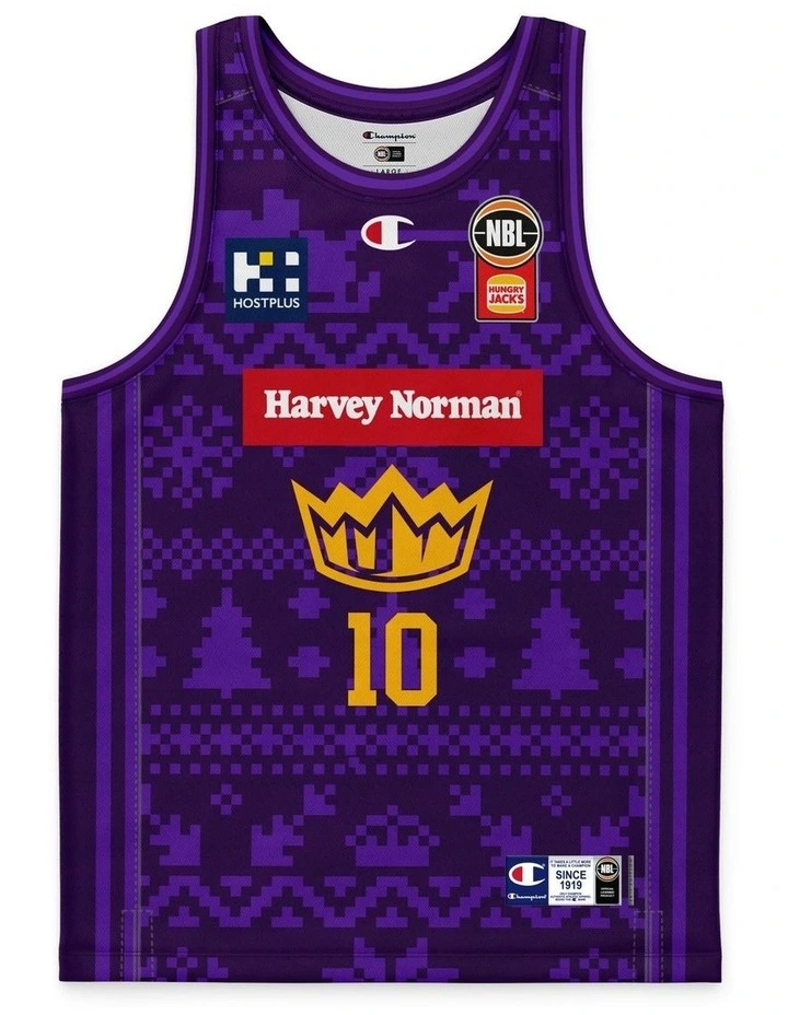 Sydney Kings 25/26 Youth Christmas Jersey in Xavier Cooks image 2