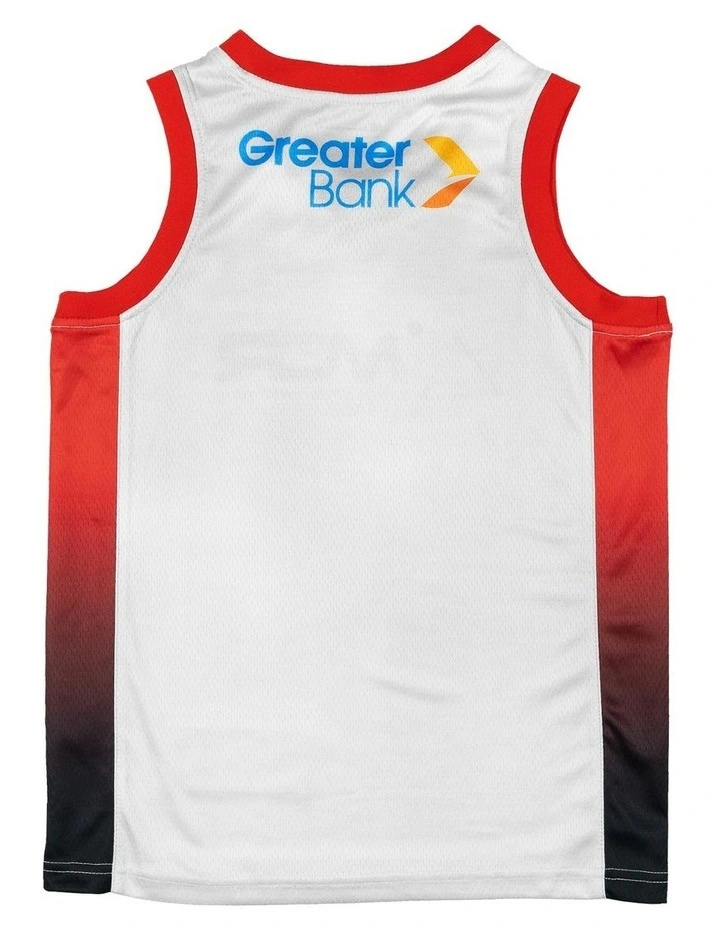 Illawarra Hawks 25/26 Youth HoopsFest Jersey in White image 4