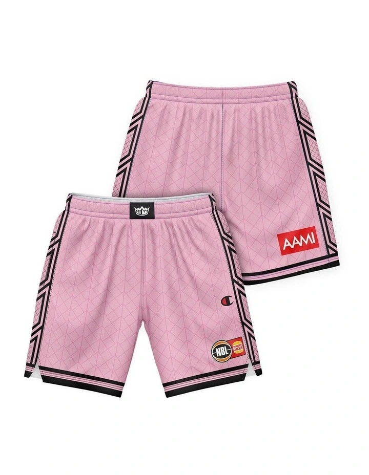 Sydney Kings 25/26 Youth Pink Shorts image 1