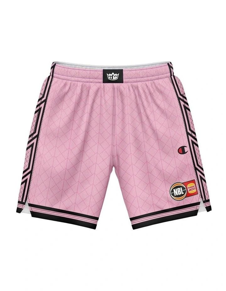Sydney Kings 25/26 Youth Pink Shorts image 2