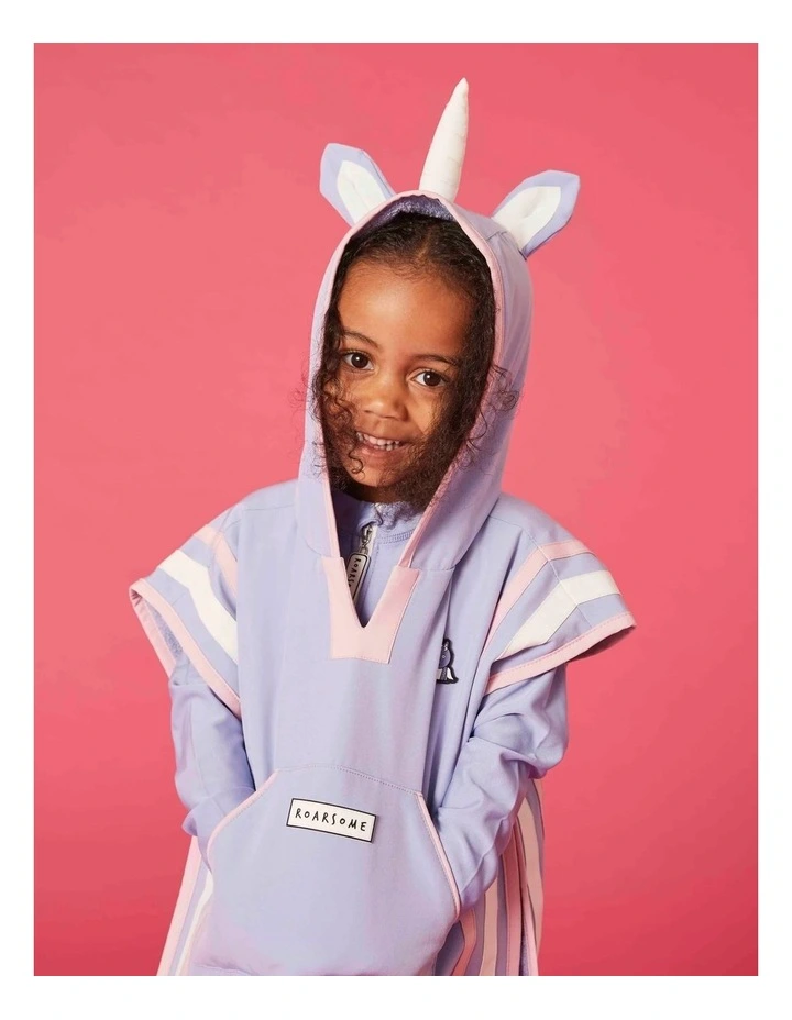 Sparkle The Unicorn - Kids Poncho Towel image 5