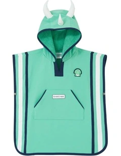 Spike The Dinosaur - Kids Poncho Towel