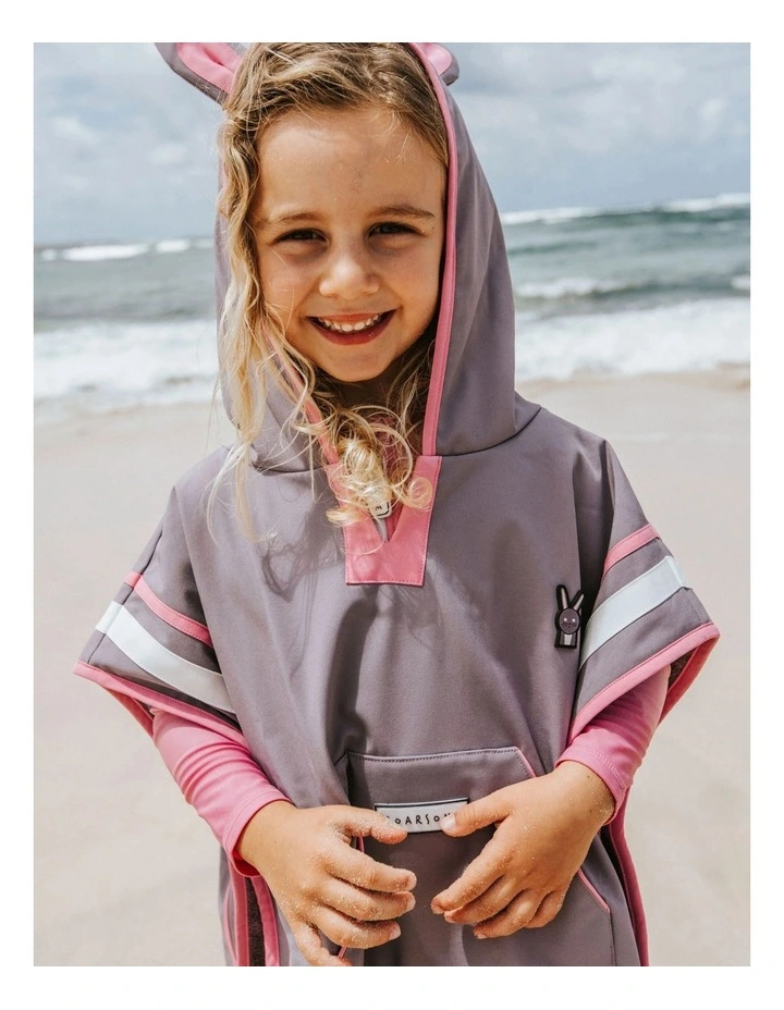 Hop The Bunny - Kids Poncho Towel image 5
