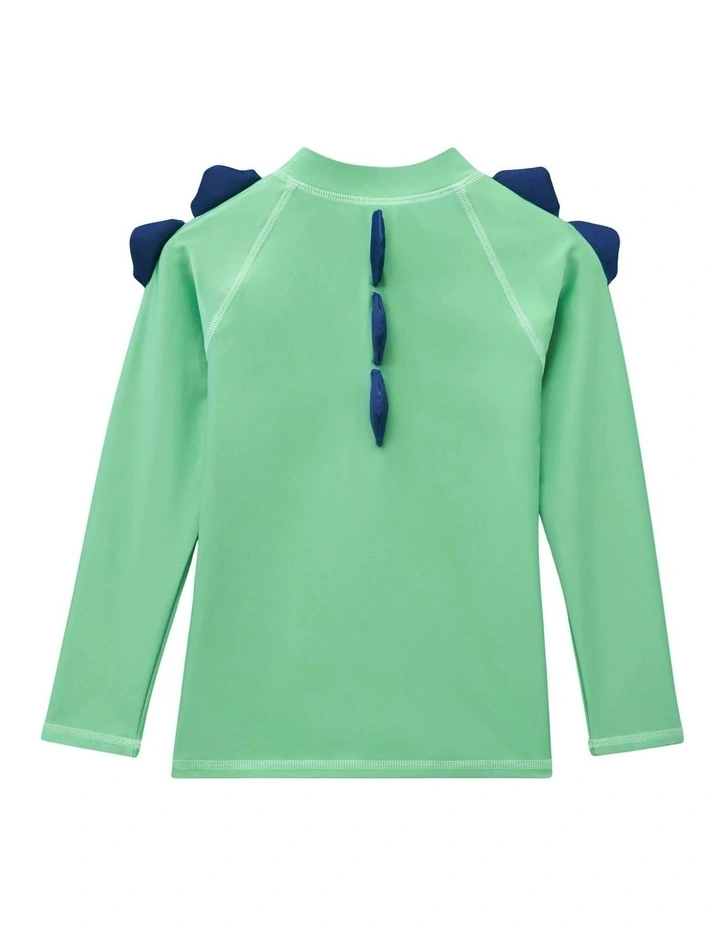 Spike the Dinosaur - Kids Rash Vest image 3