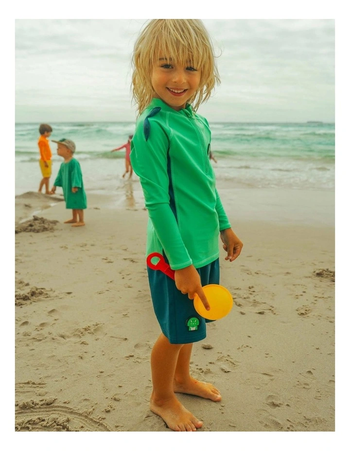 Spike the Dinosaur - Kids Rash Vest image 4
