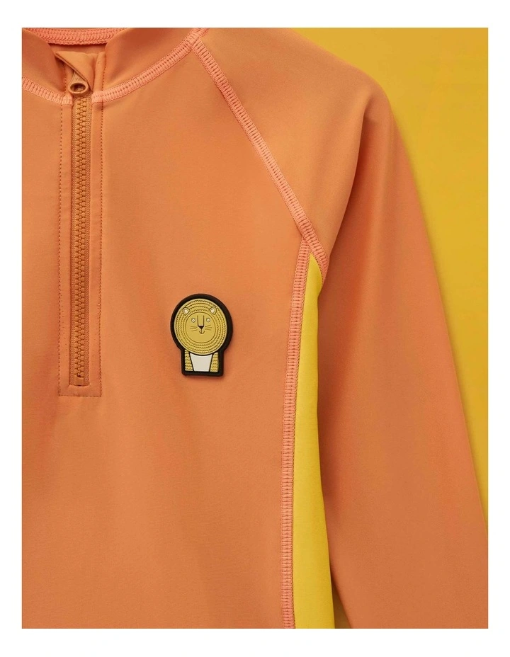 Cub the Lion - Kids Rash Vest image 3
