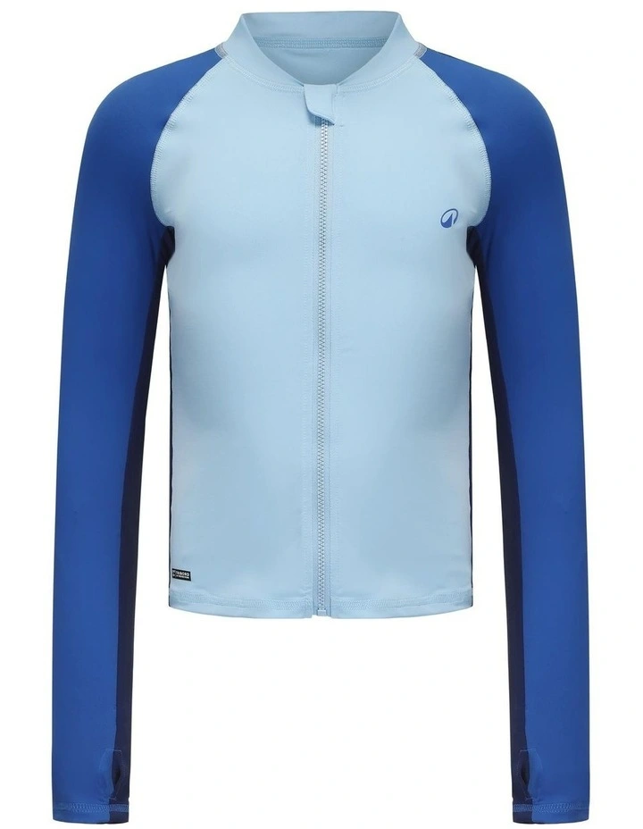 Decathlon - Surfing JR topuv full zip 500 blue image 2