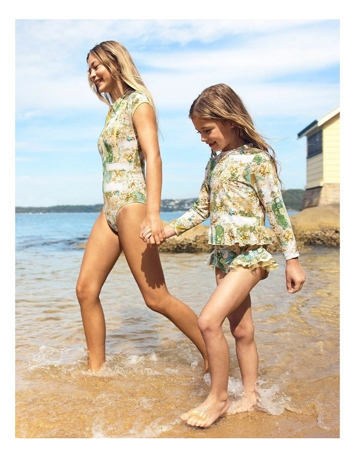 Mosaic Short Sleeve One Piece image 5