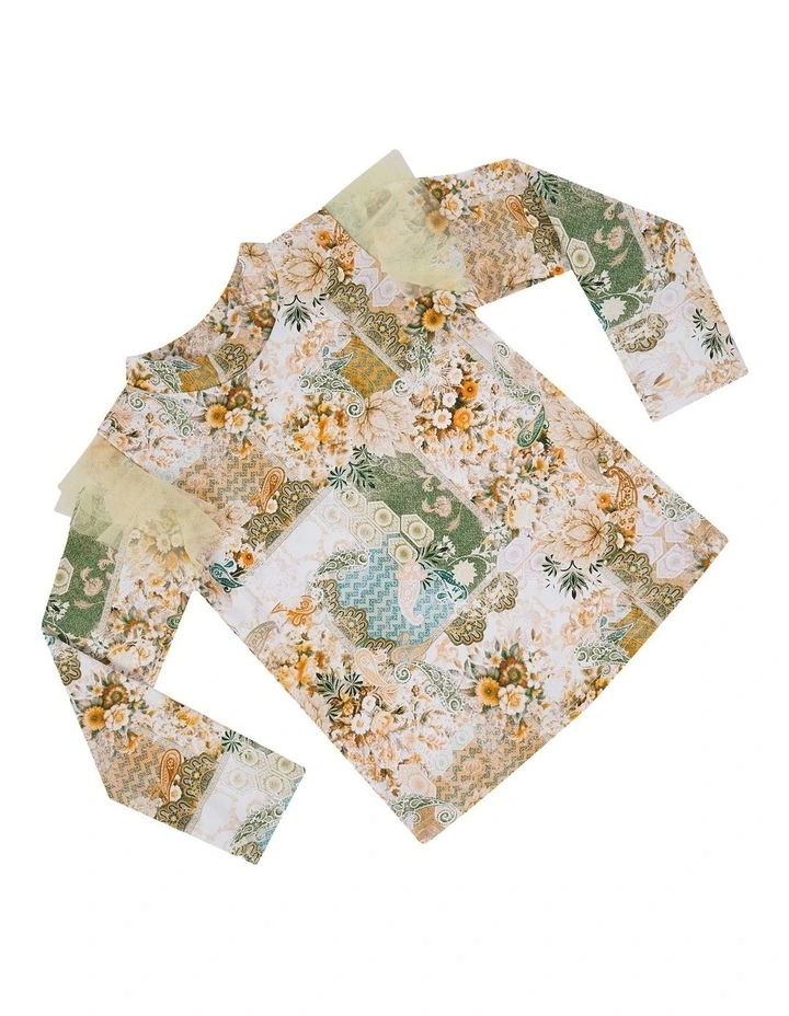 Mosaic Long Sleeve Rash Vest image 3