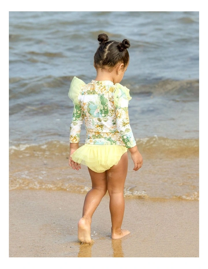 Mosaic Long Sleeve Rash Vest image 4