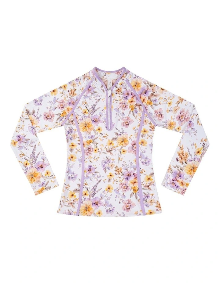 Fleur Long Sleeve Rash Vest image 1
