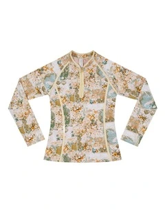 Mosaic Long Sleeve Rash Vest