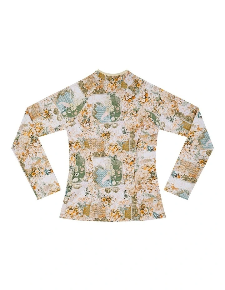 Mosaic Long Sleeve Rash Vest image 2