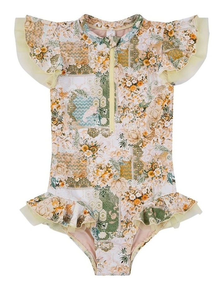 Mosaic Short Sleeve One Piece image 1